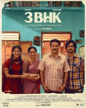 3BHK 2025 Hindi Dual Audio HD Poster Download - filmyfly