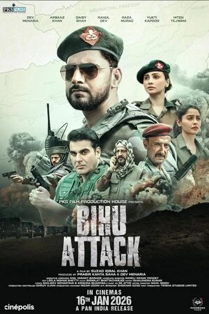 Bihu attack 2026 Hindi Audio HD Poster Download - filmyfly