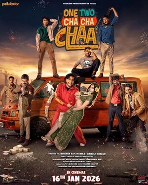 One Two Cha Cha Chaa 2026 Hindi Audio HD Poster Download - filmyfly